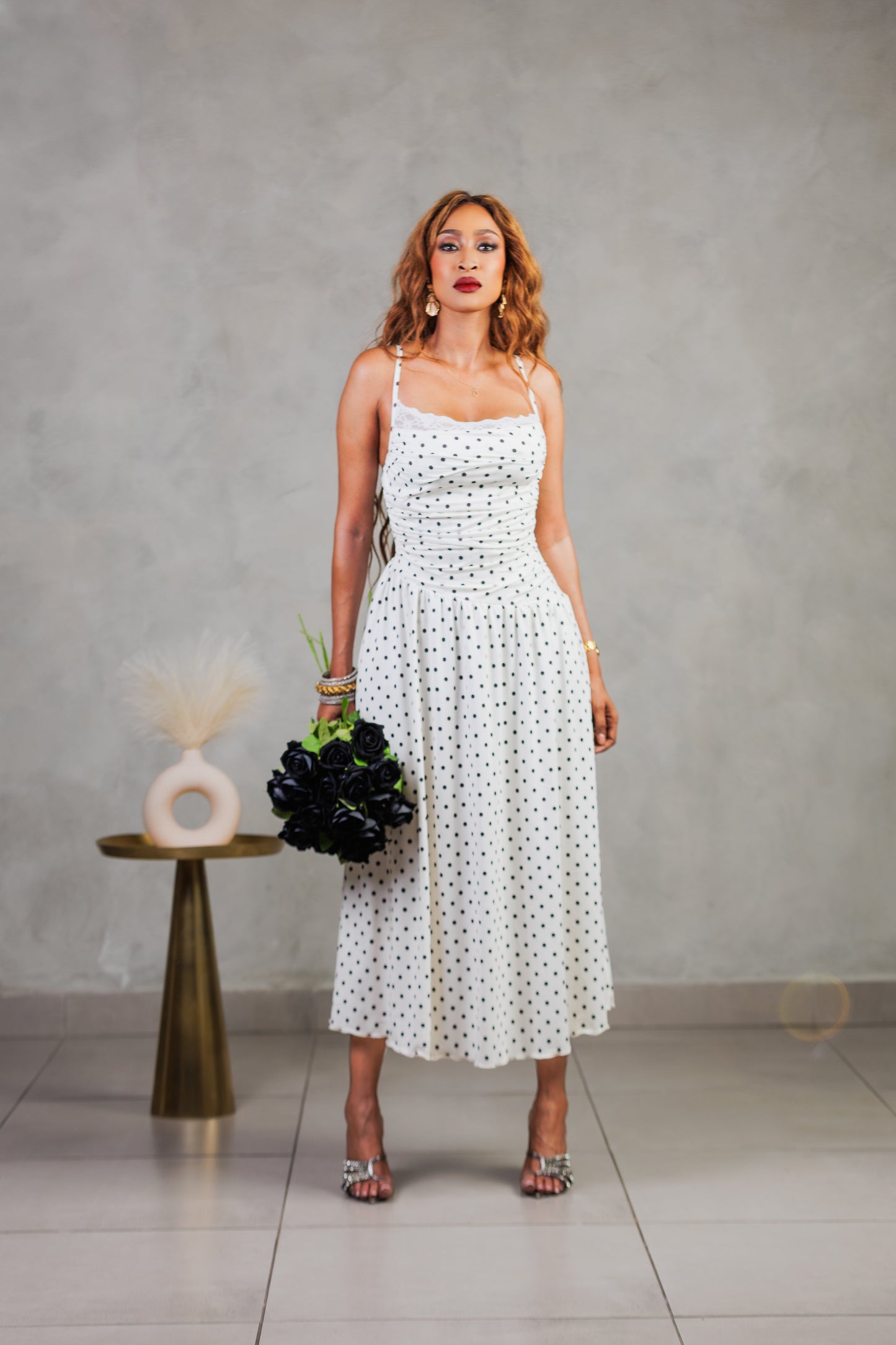 Polka dot - Symmetric Dress