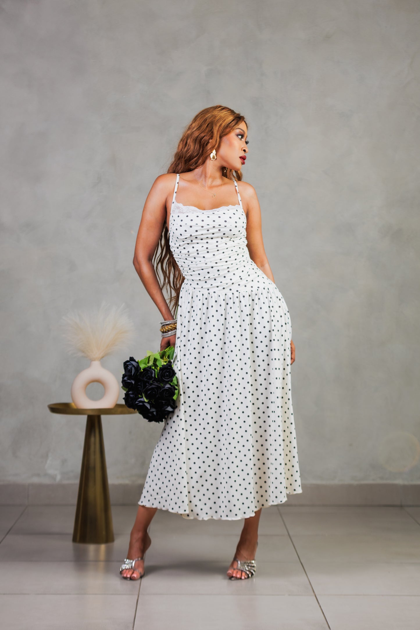 Polka dot - Symmetric Dress