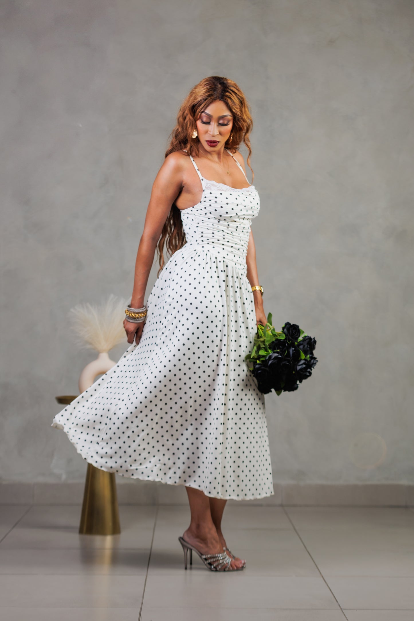 Polka dot - Symmetric Dress