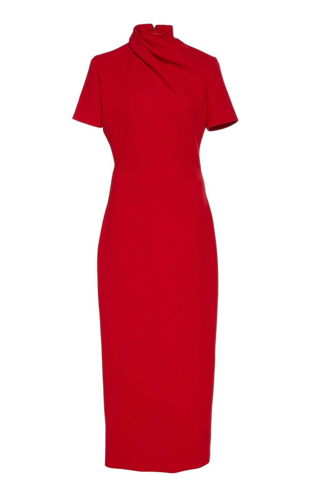 Elegant long short sleeve formal dress