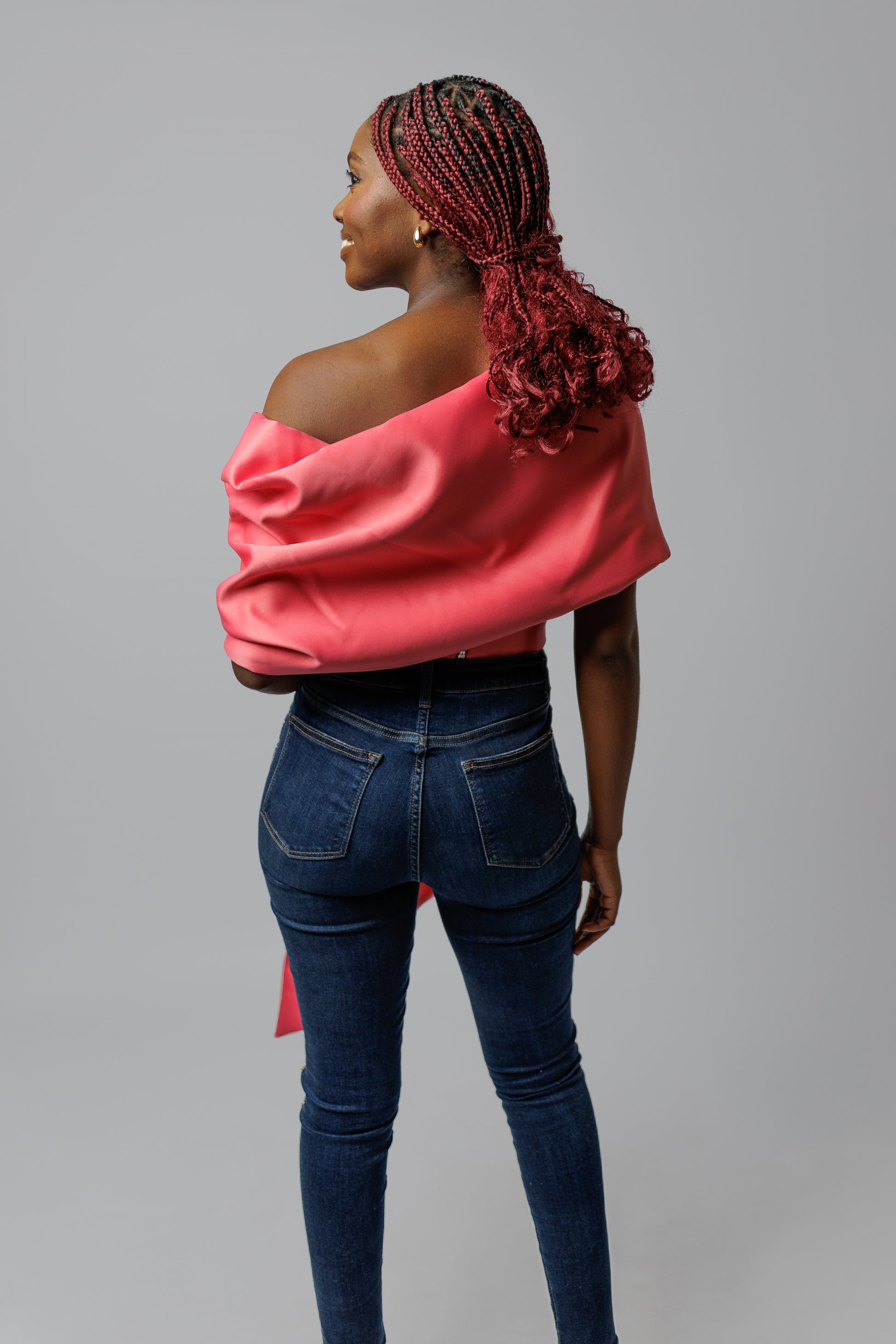 Top off shoulder dramatic top