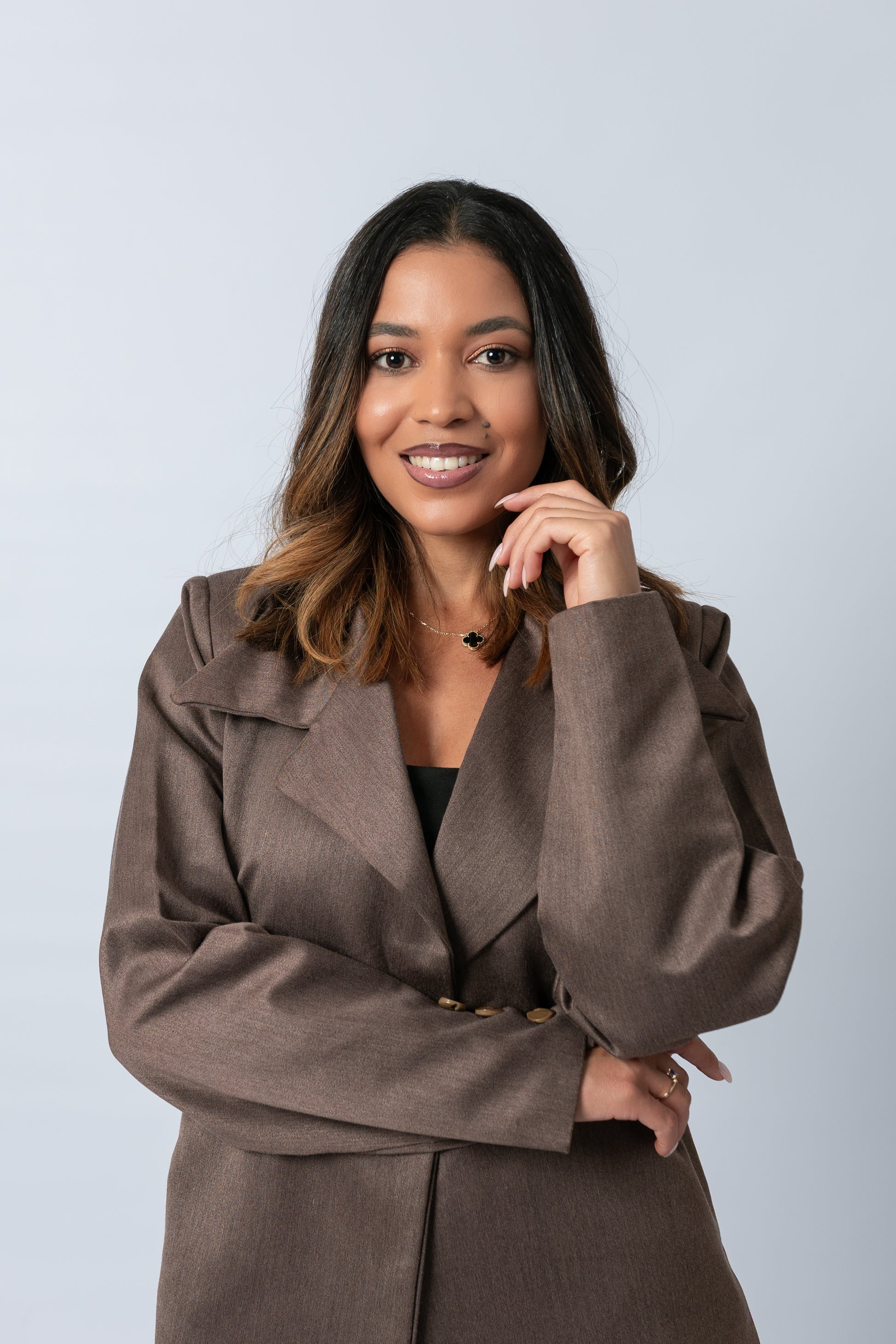 Mocha Authority Suit