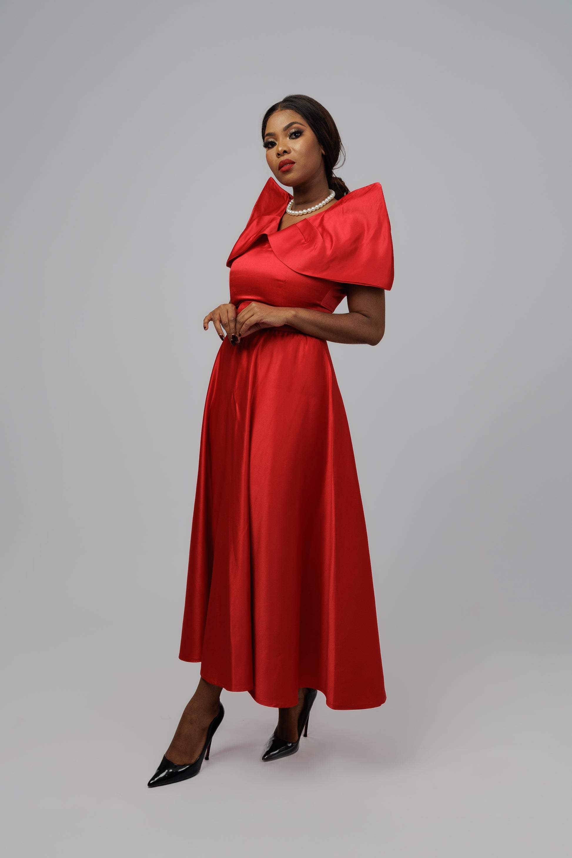 Elegant Overflow Gown