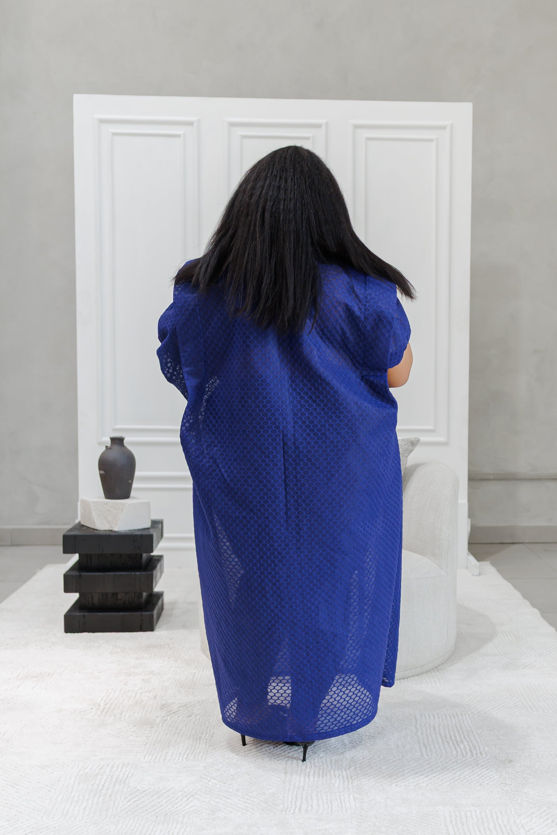 Textured see through bubu