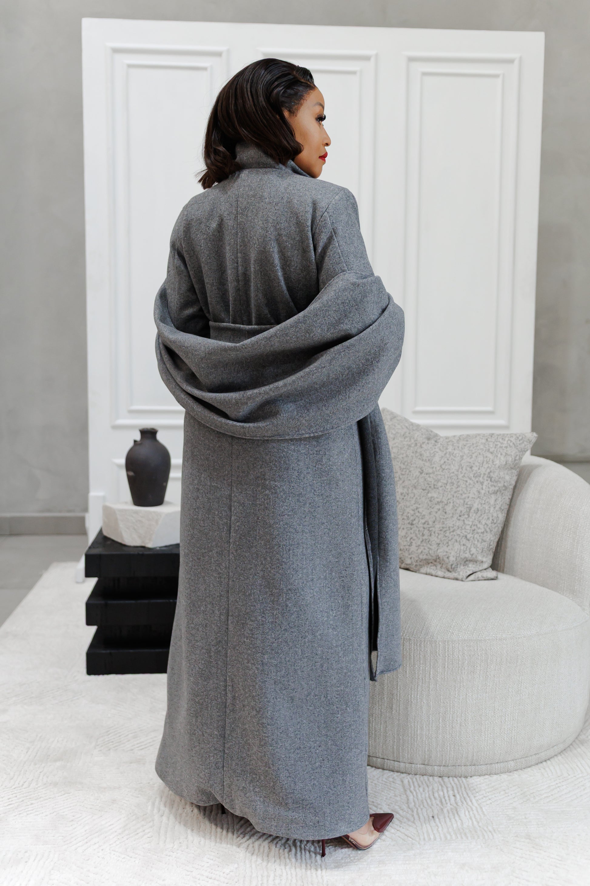 Elegant Scarf Coat