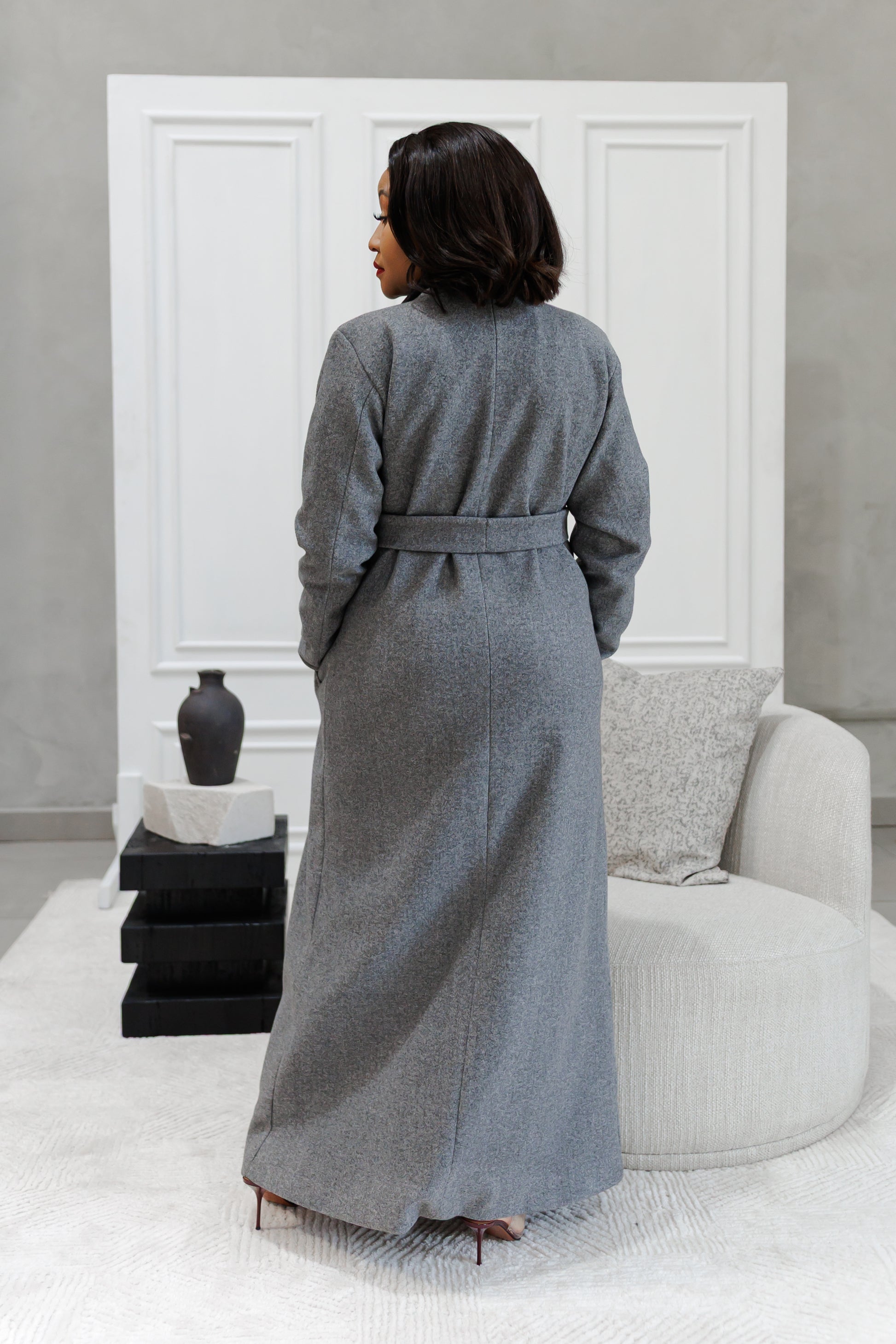 Elegant Scarf Coat