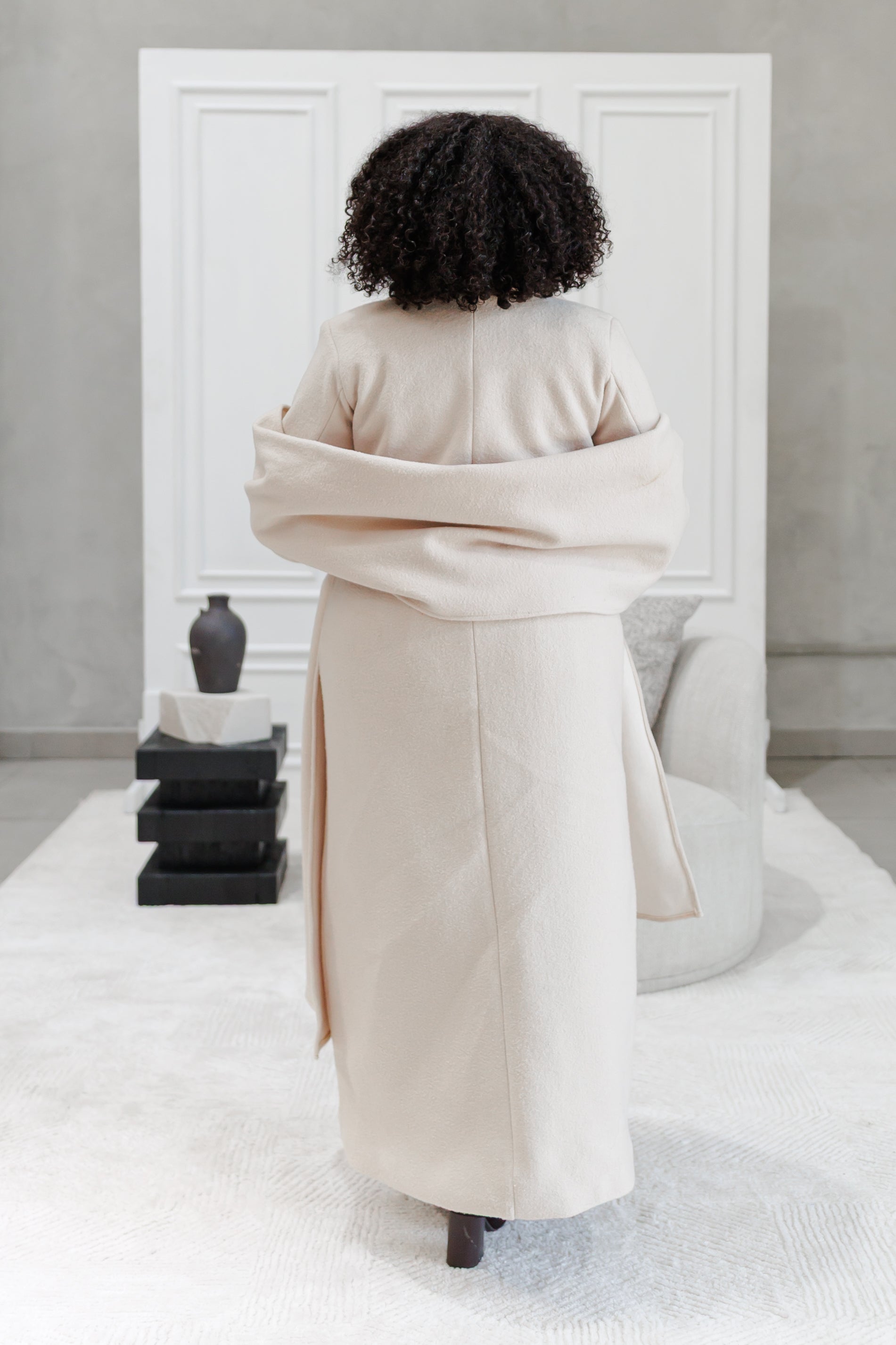 Elegant Scarf Coat