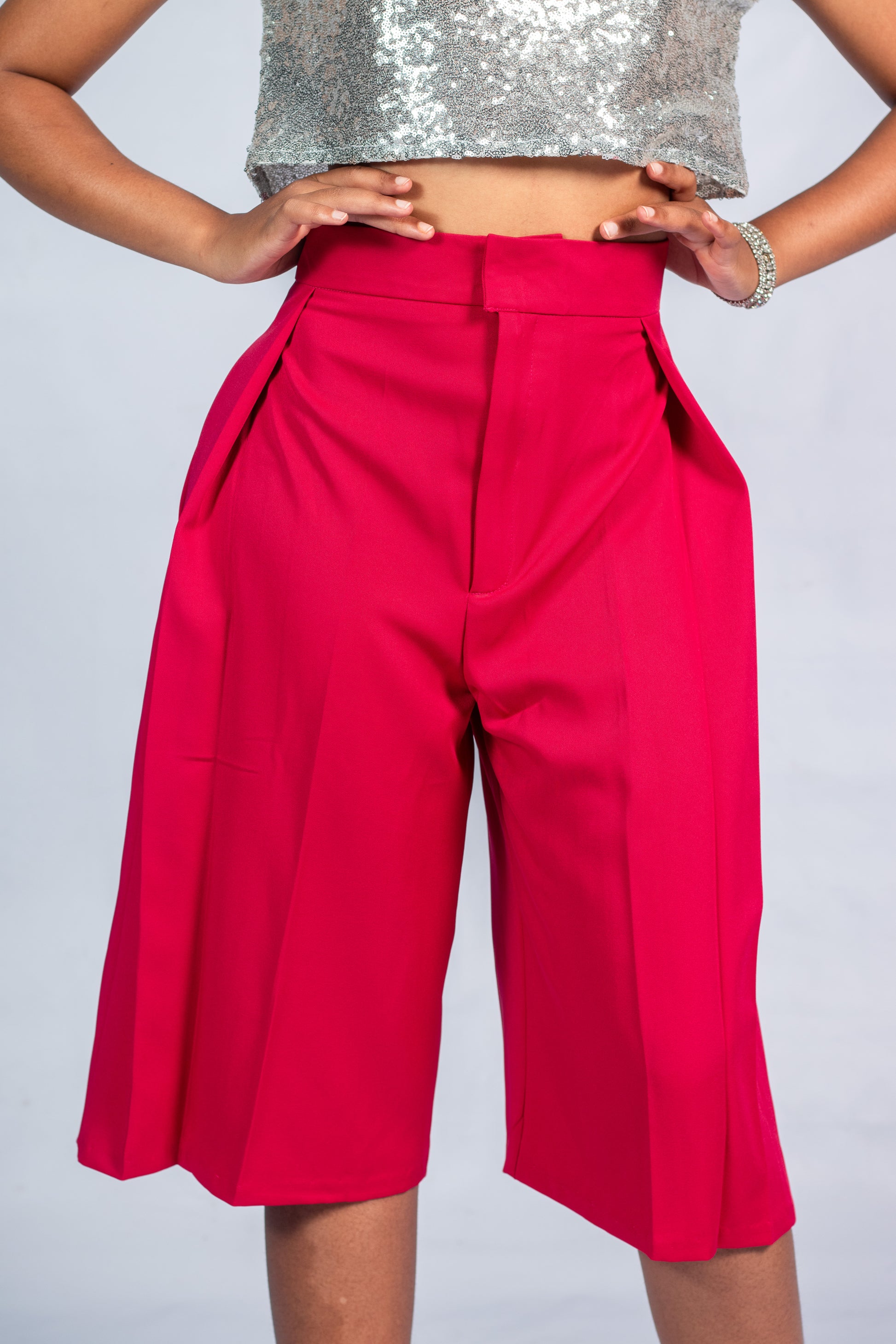 Flap formal pants