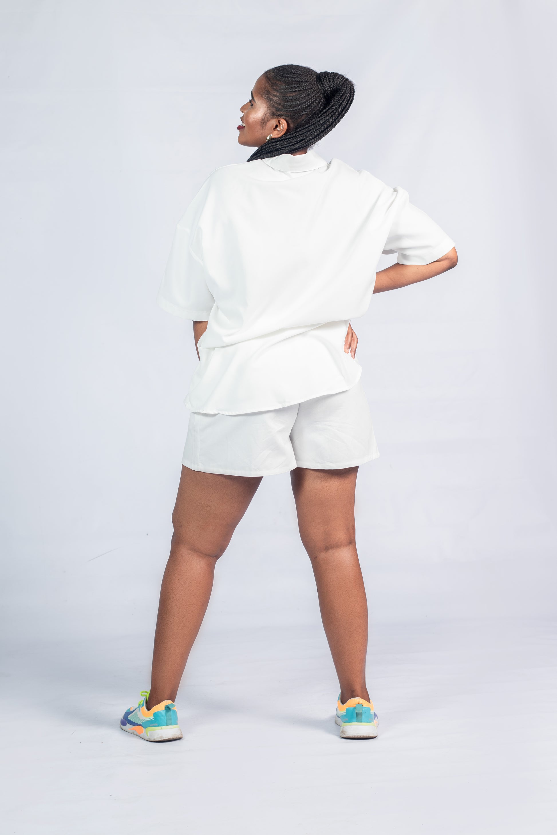 Shirt and shorts casual