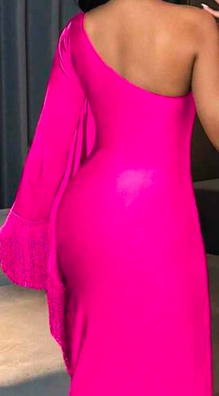 one sleeve bodycon
