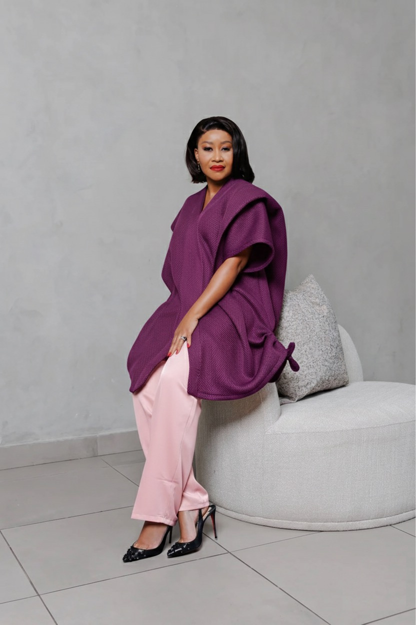 Mesh purple/pink set