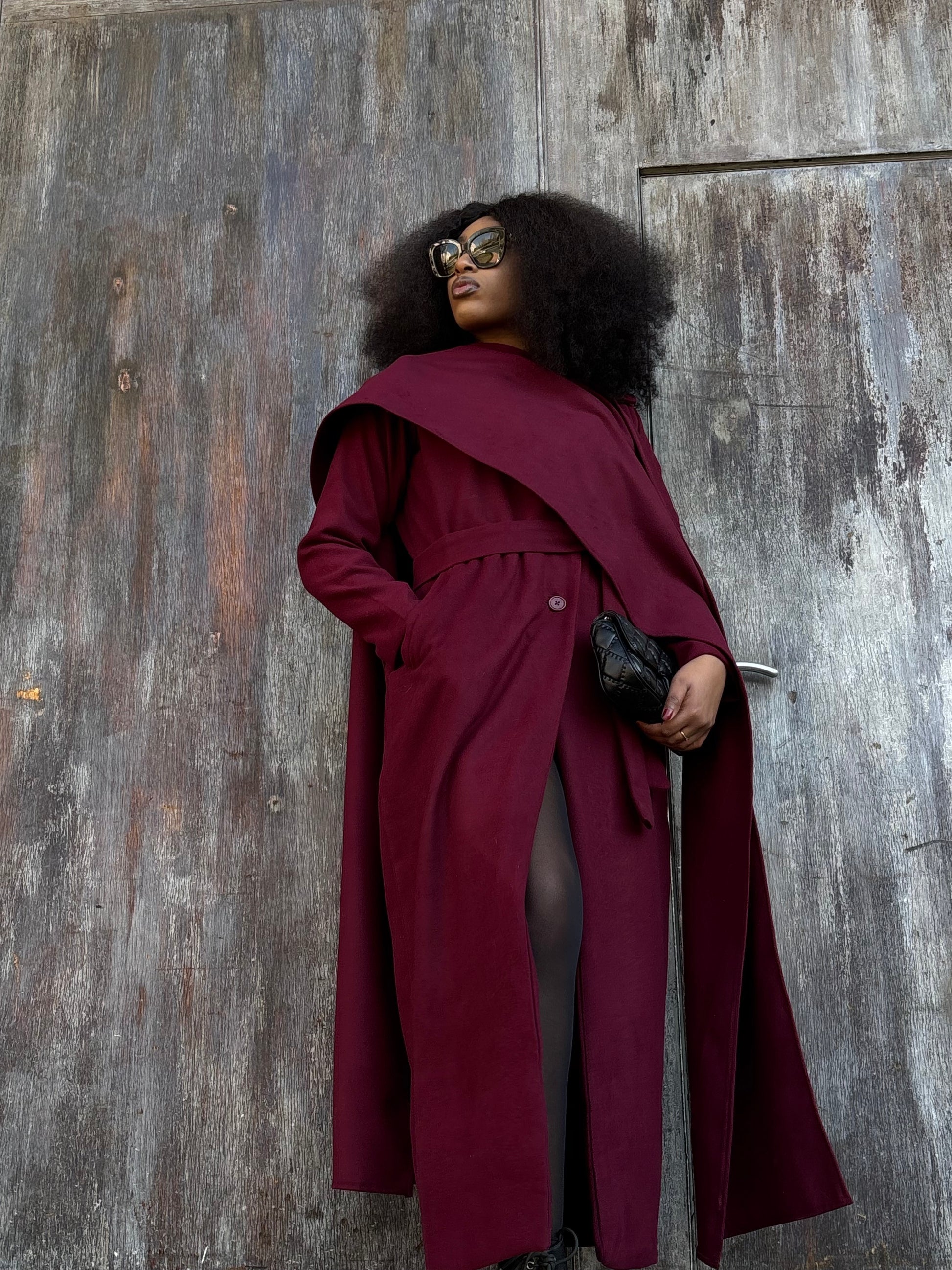 Elegant Scarf Coat