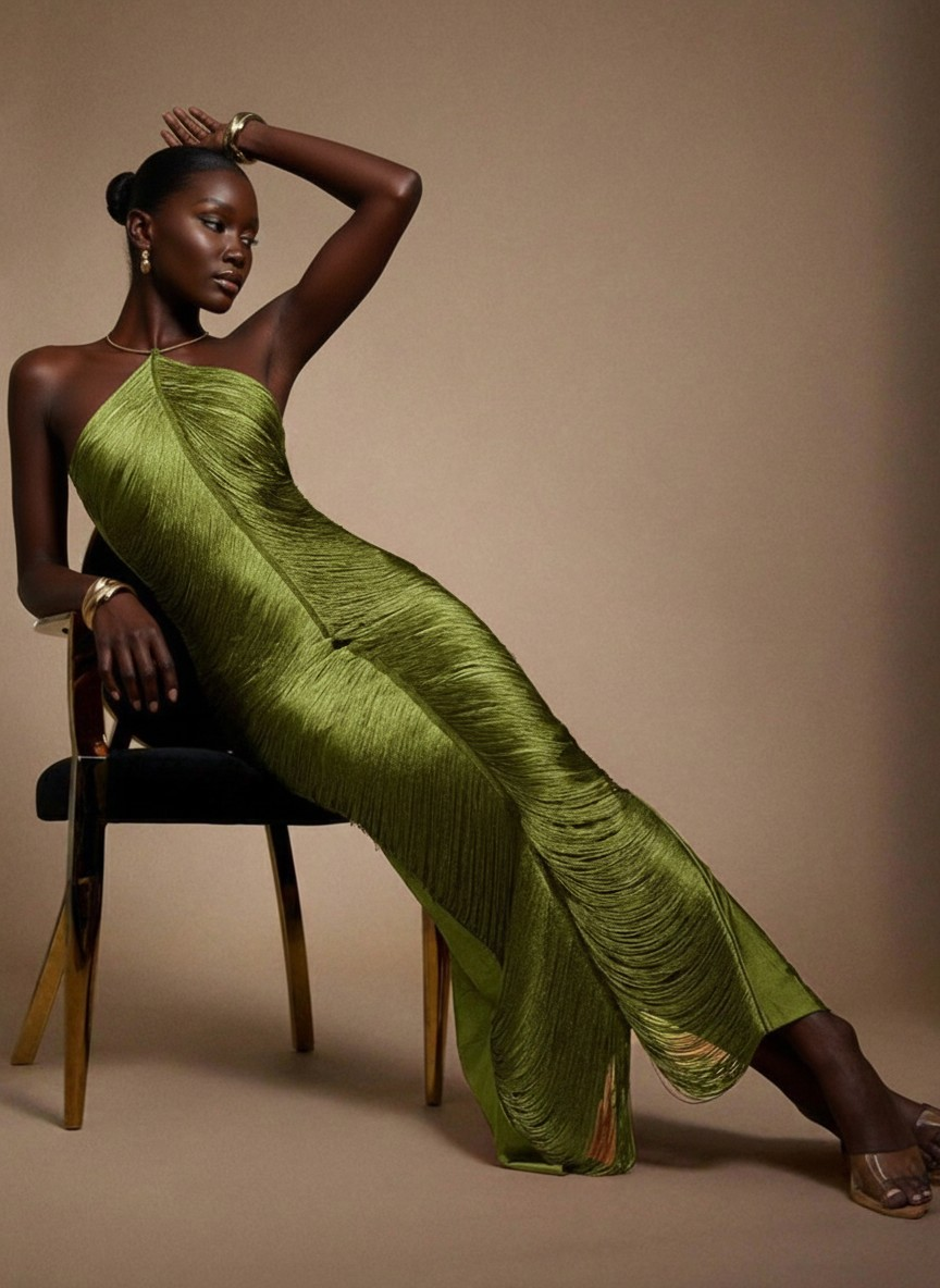 Green Leaf Wonder Dress