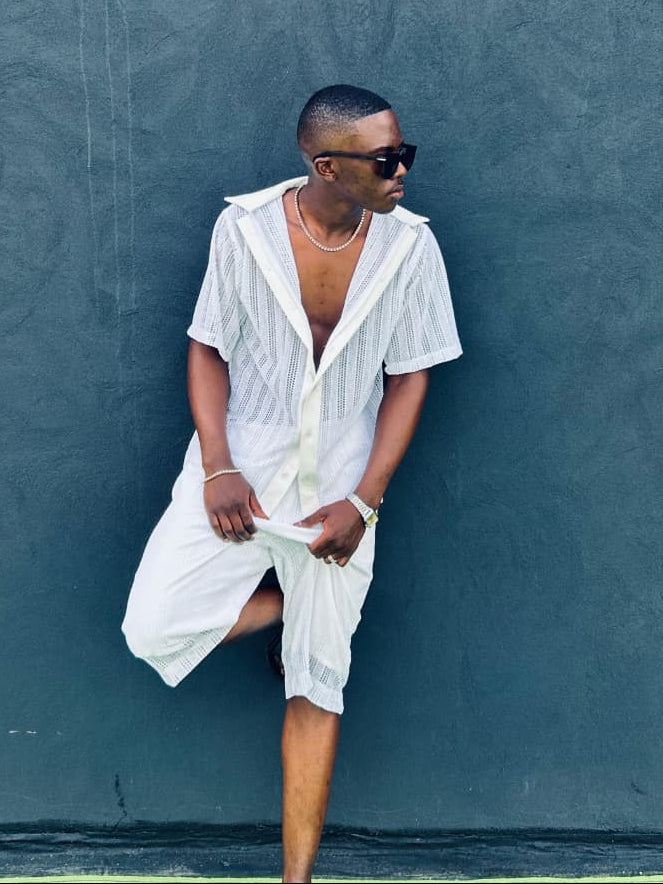 Men's Light Beach Mesh Set